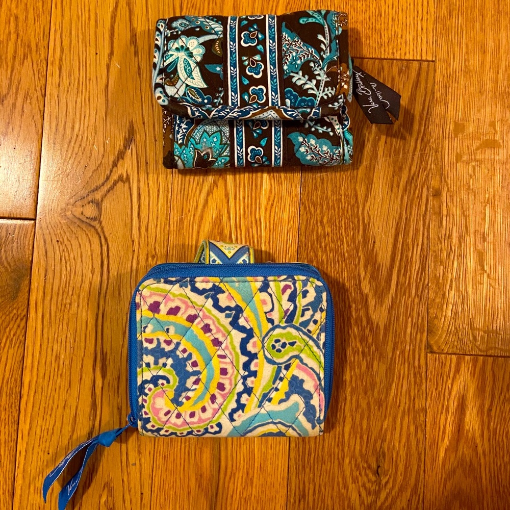 Two Vera Bradley wallets
